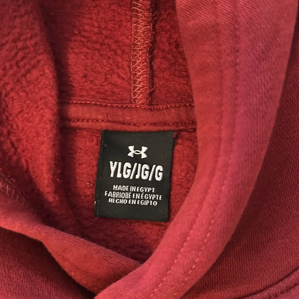 Boy’s Under Armour Crimson Hoodie